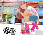 Crazy Skates RETRO Roller Skates - Pink