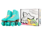 Crazy Skates RETRO Size Adjustable Roller Skates - Teal