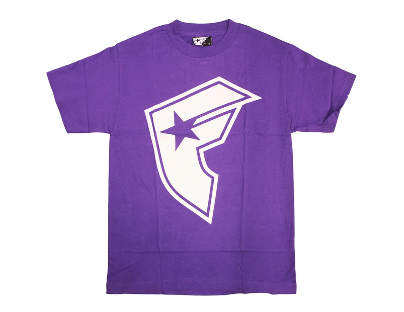 Famous Stars and Straps OG Boh T-shirt Purple White - Purple