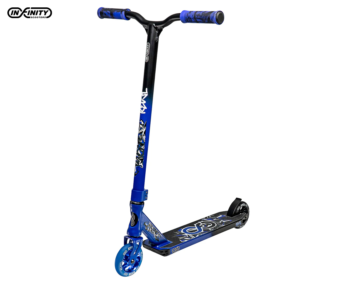 infinity REVEL Pro Stunt Park Kids Kick Scooter BLACK/BLUE