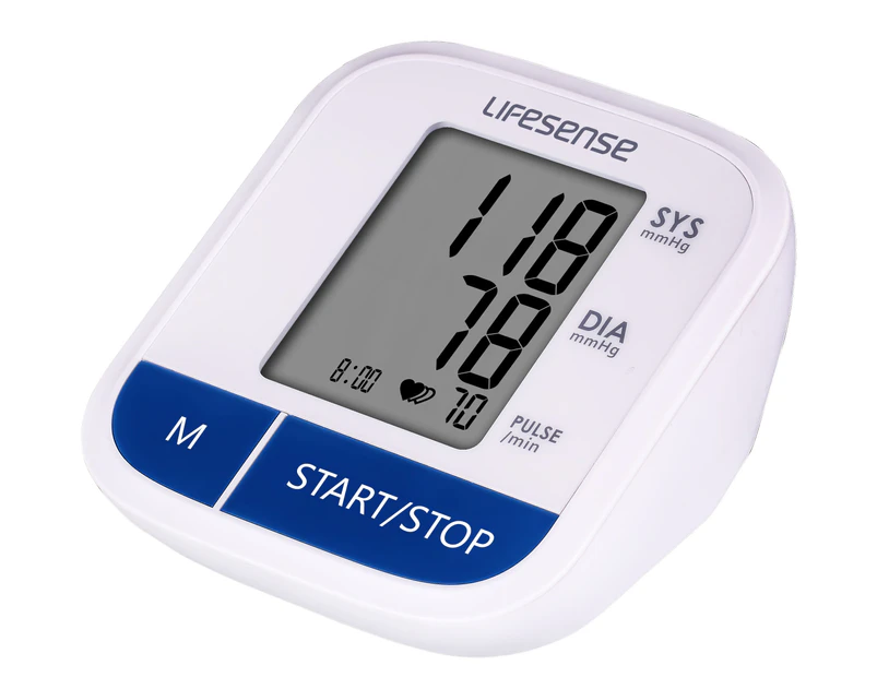 Lifesense Digital Upper Arm Blood Pressure monitor pulse large cuff