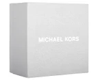 Michael Kors Logo Charm Slider Bracelet - Silver