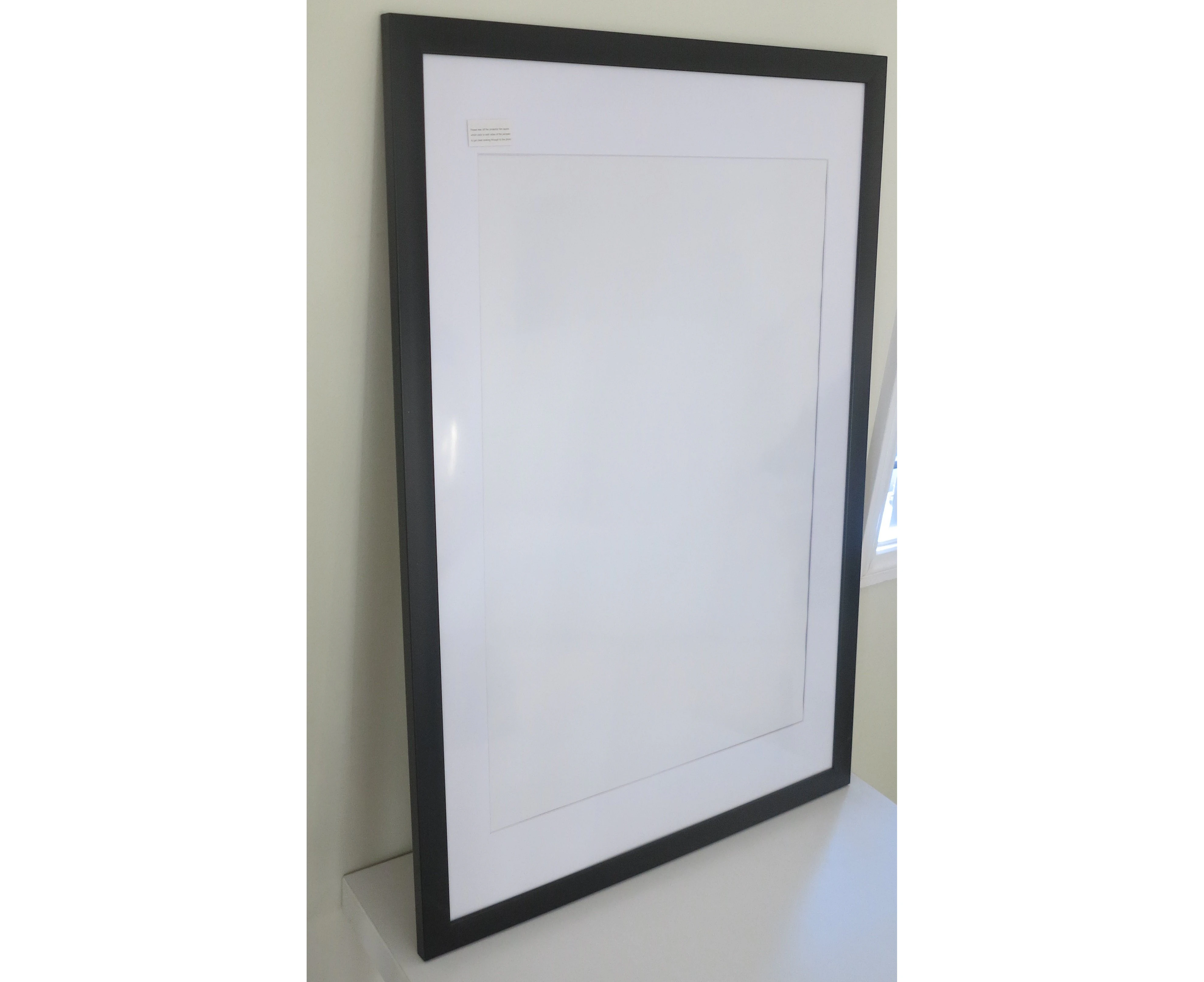 Picture Frame  20X30" Mat Border For Photo 16X24 " Black Color