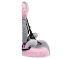 Bayer Deluxe Butterfly Travel Booster Seat For Dolls - Grey/Pink 2