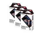 Fujifilm INSTAX Mini Black Frame Film 10 Pack (Triple Pack)