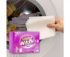 100 sheets Eco-friendly Ultra Portable Laundry Detergent Smart Wash Camping Travel