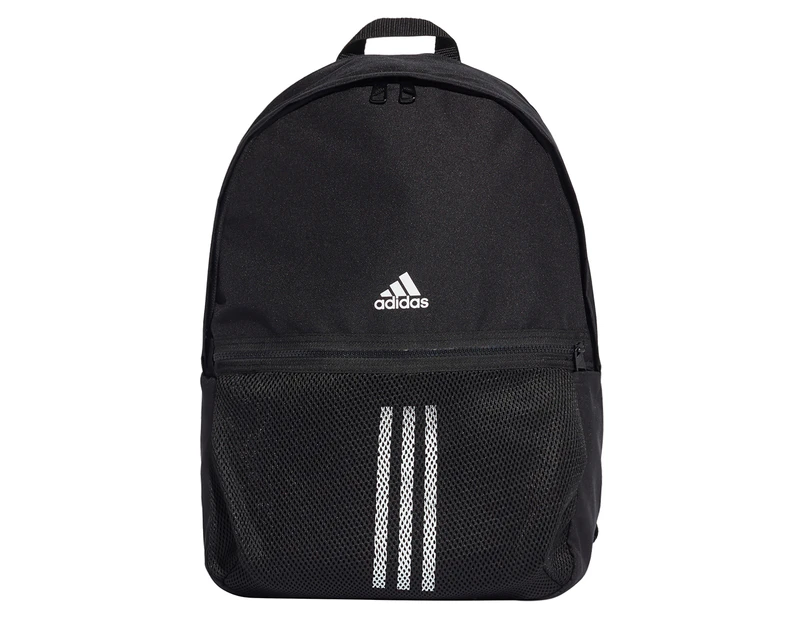 Adidas 26.5L Classic 3-Stripes Backpack - Black/White