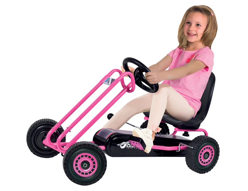Hauck Kids' Lightning Pedal Go Cart - Pink