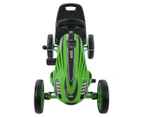 Hauck Kids' Speedster Pedal Go Cart - Green