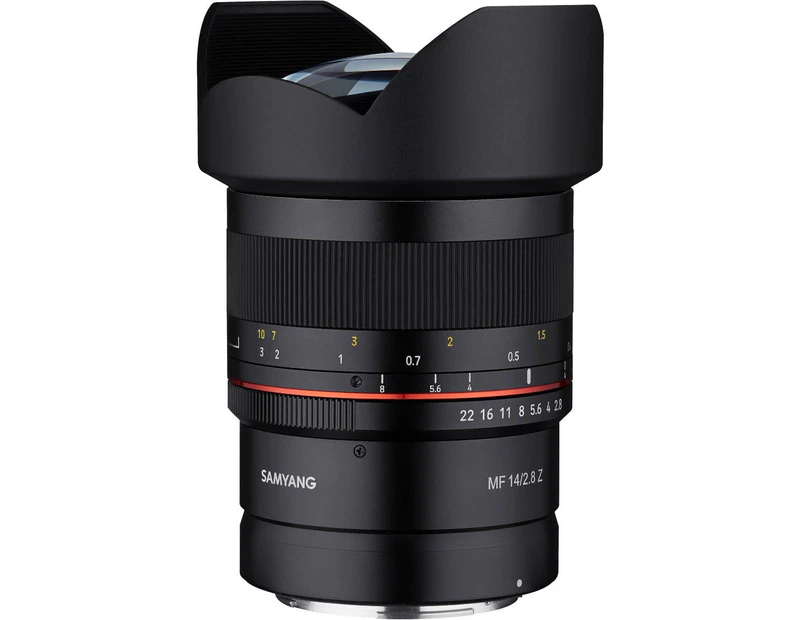 SAMYANG 14mm f/2.8 MF Nikon Z Full Frame - Black