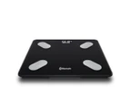 Wireless Digital Bathroom Body Fat Scale 180KG Bluetooth Scales Weight BMI Water black