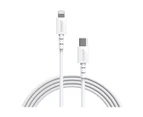 Anker PowerLine Select 1.8m USB-C to Lightning Cable A8613T21 - White