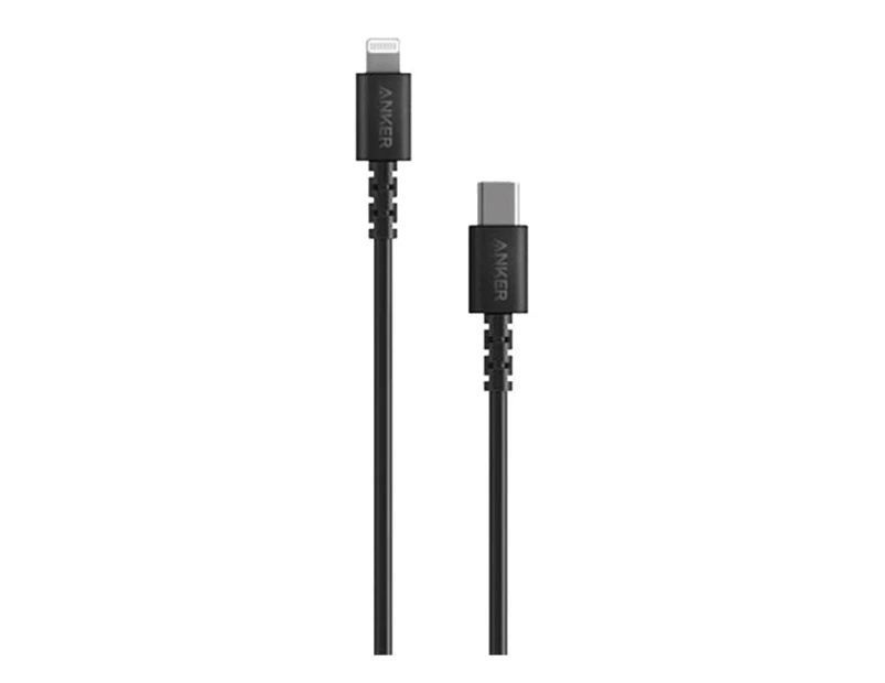 Anker PowerLine Select 0.9m USB-C to Lightning Cable A8612T11 - Black