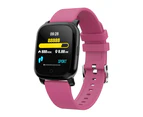 TODO Bluetooth Smart Watch Thermometer Temperature Monitor Heart Rate - Purple