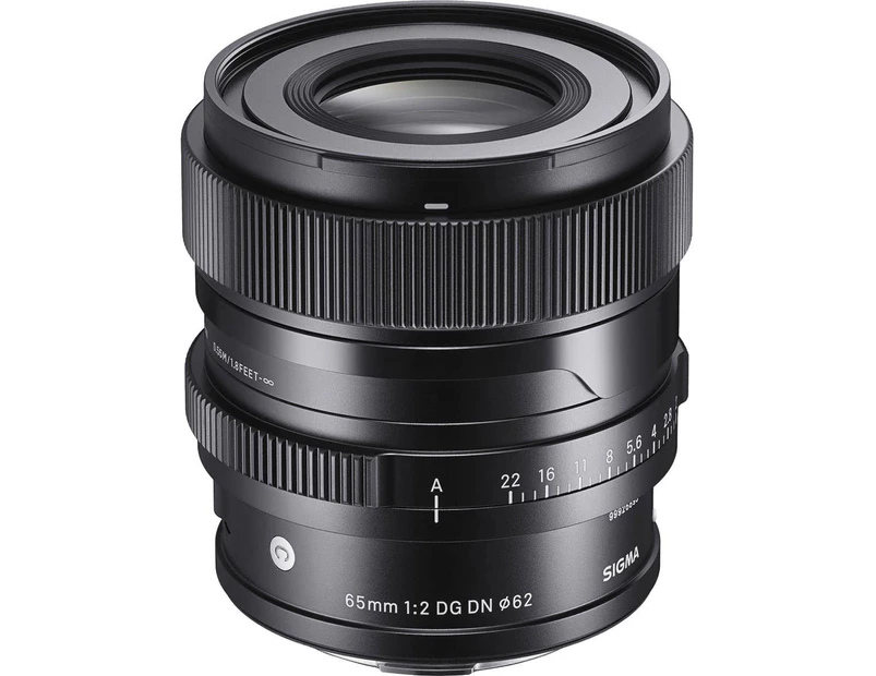 Sigma AF 65mm f/2 DG DN Contemporary Lens For L-Mount - Black