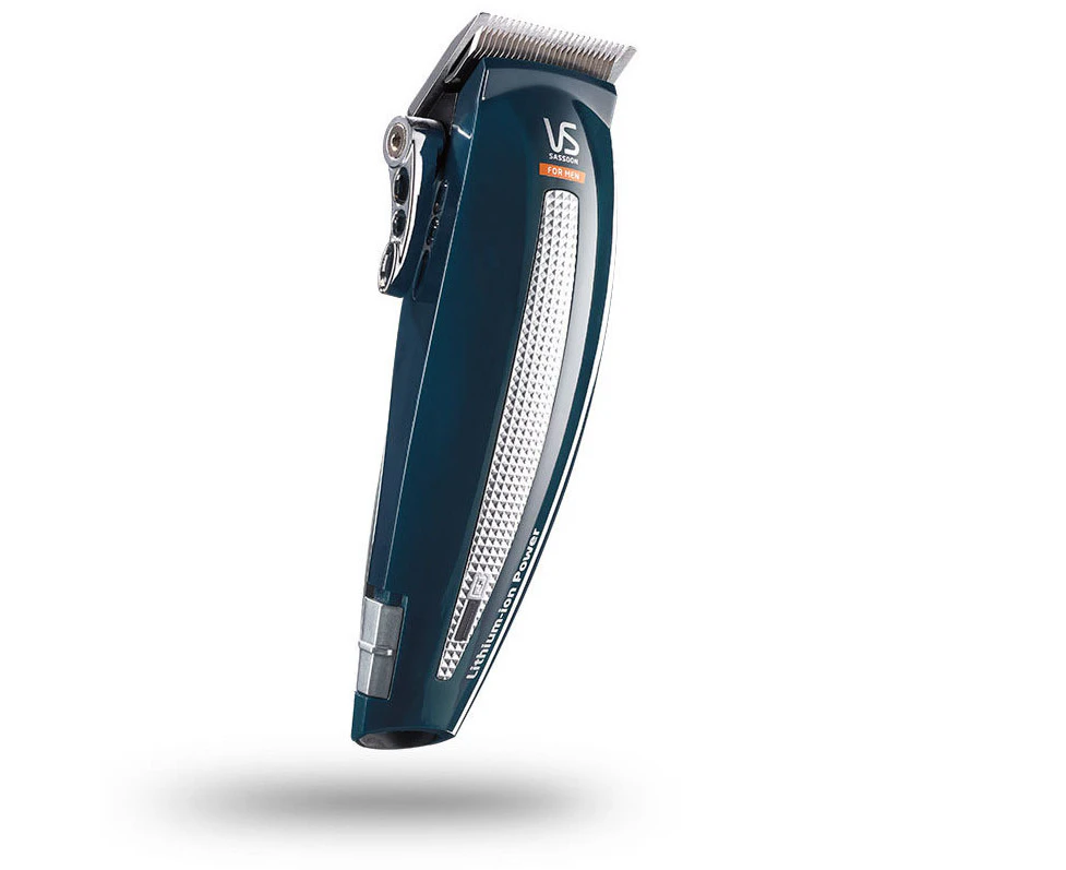 VS Sassoon VSM7473A Lithium Cut Men Cordless Facial Hair Clipper/Trimmer w/ Comb