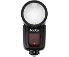 Godox V1 TTL Li-Ion Round Head Camera Flash for Olympus - Black