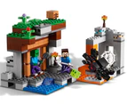 LEGO Minecraft The Abandoned Mine 21166 Zombie Cave Battle Playset with Minecraft Action Figures and a Toy Spider, New 2021 (248 Pieces)