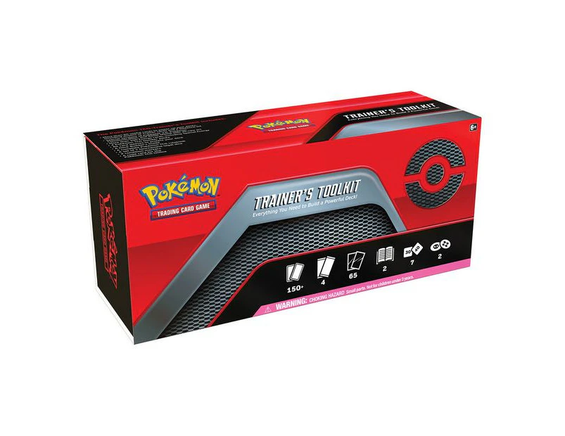 Pokemon TCG: Trainer’s Toolkit Box Assorted - Red