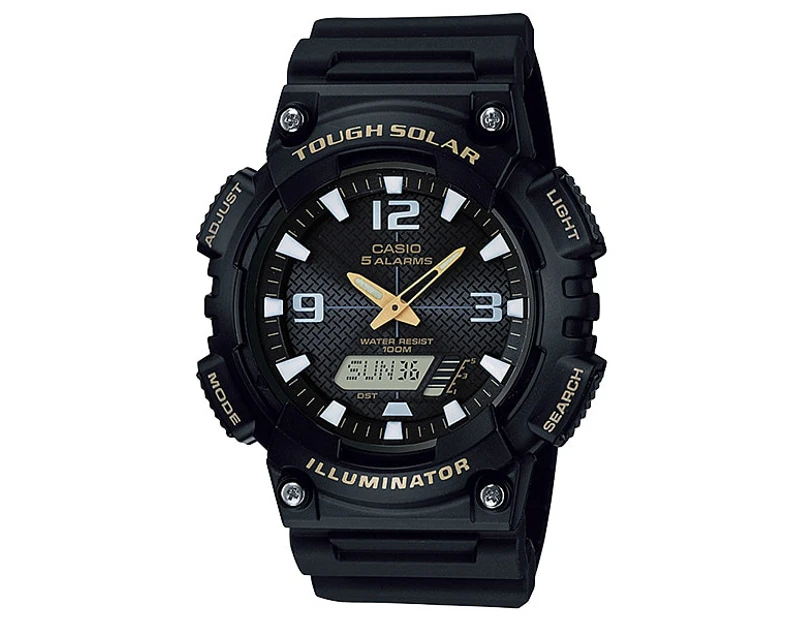 Casio Watch AQ-S810W-1BVD AQS810 AQS810W Tough Solar 100 Metres Water Resistant  Unboxed