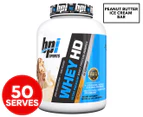 BPI Sports Whey HD Protein Powder Peanut Butter Ice Cream Bar 1.9kg / 50 Serves
