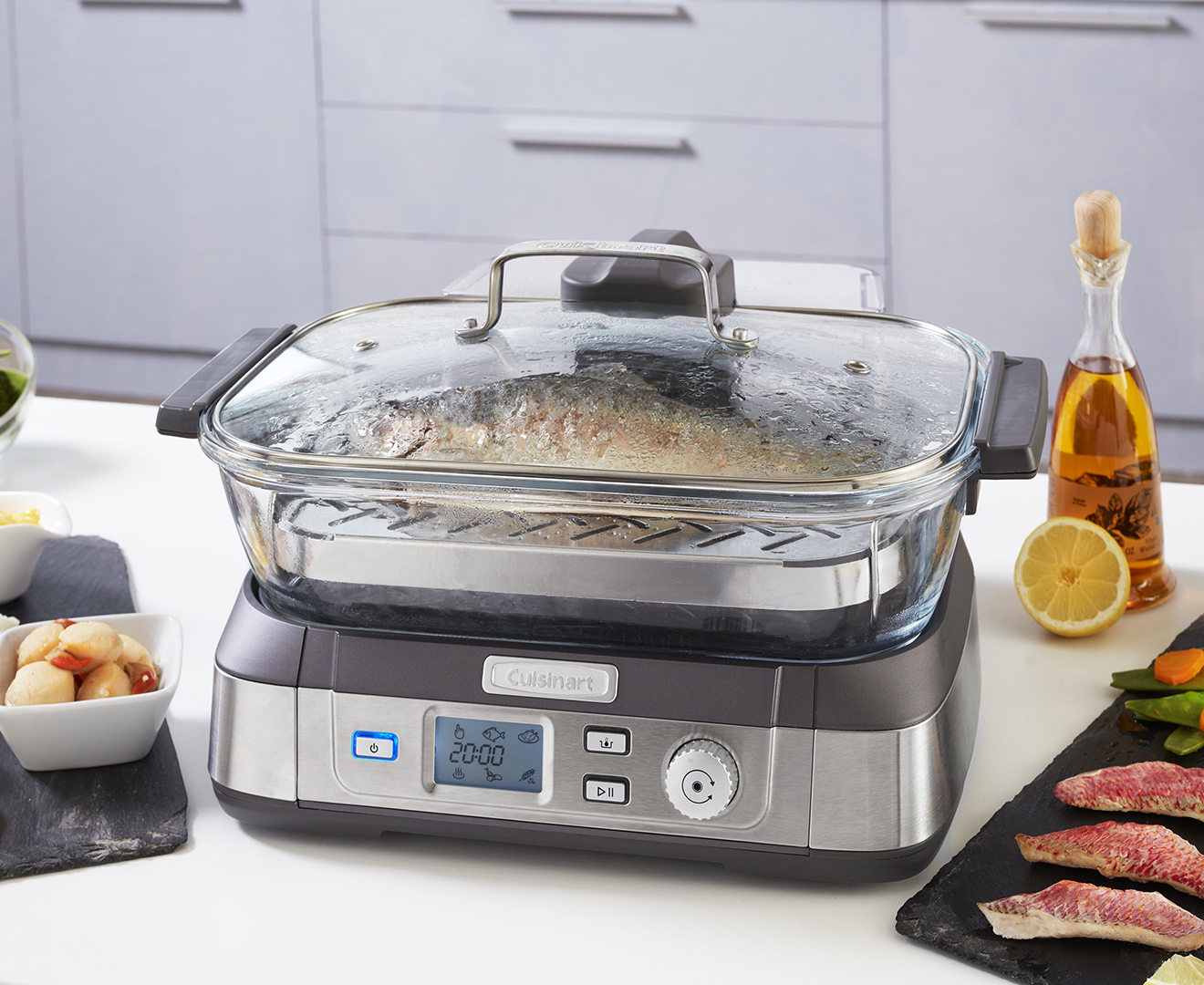 Cuisinart STM-1000 Cook Fresh Digital Glass Steamer - Unboxing & Review  2022 