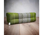 [MANGO TREES] Yoga Block Meditation Cushion Pillows Pilates Prop Bolster Green