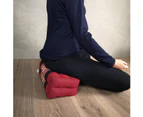 [MANGO TREES] Yoga Block Meditation Cushion Pillows Pilates Prop Bolster Green