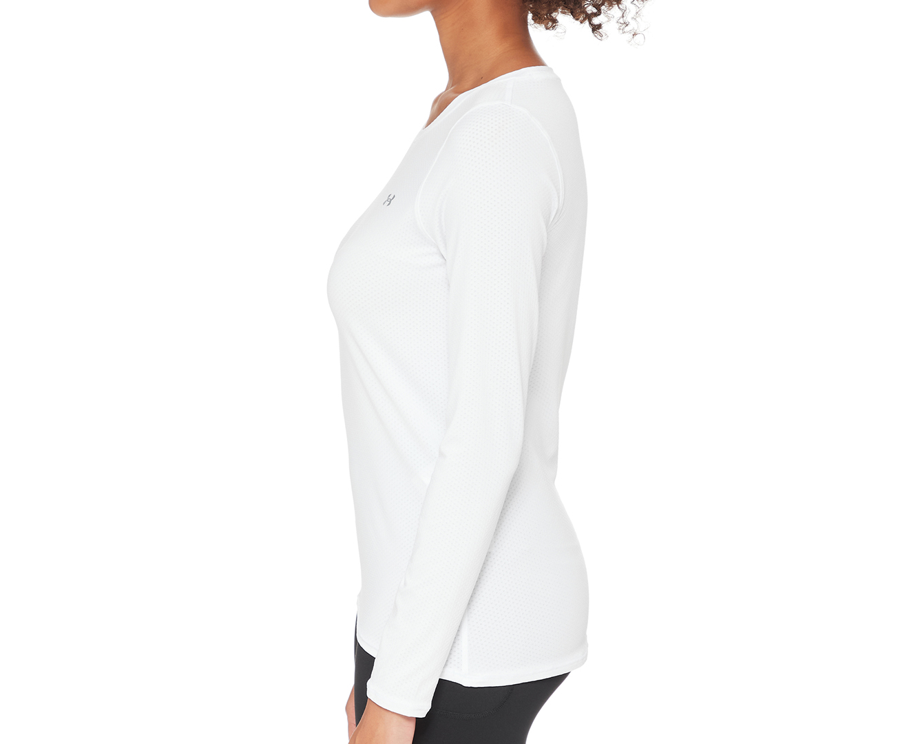 Under armour white long sleeve best sale women's