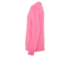 Nike Girls' Shine FT Crew Sweater - Pink/Gold