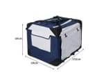 Pet Carrier Bag Dog Puppy Spacious Outdoor Travel Hand Portable Crate 2XL 6