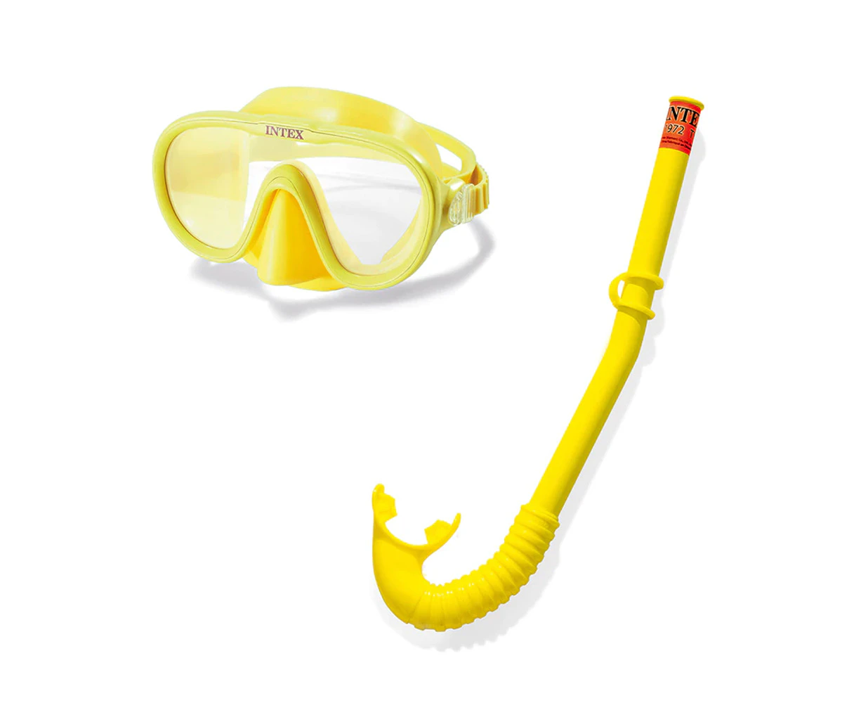 Intex Aqua Flow Play Adventurer Swim Snorkeling Set Snorkel/Goggles Kids 8y+ YL