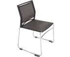Rapidline Ideal Visitor Or Confenrence Chair 450Mmh X 455Mmw X 460Mmd Black