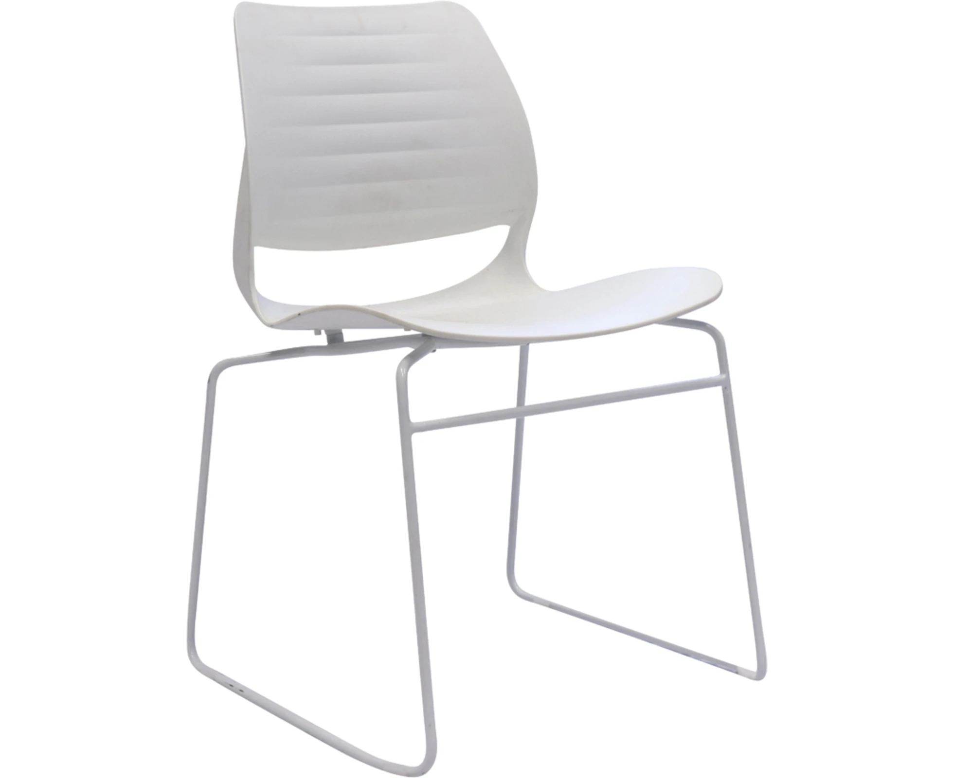 Rapidline Vivid Chair Pp Stackable White