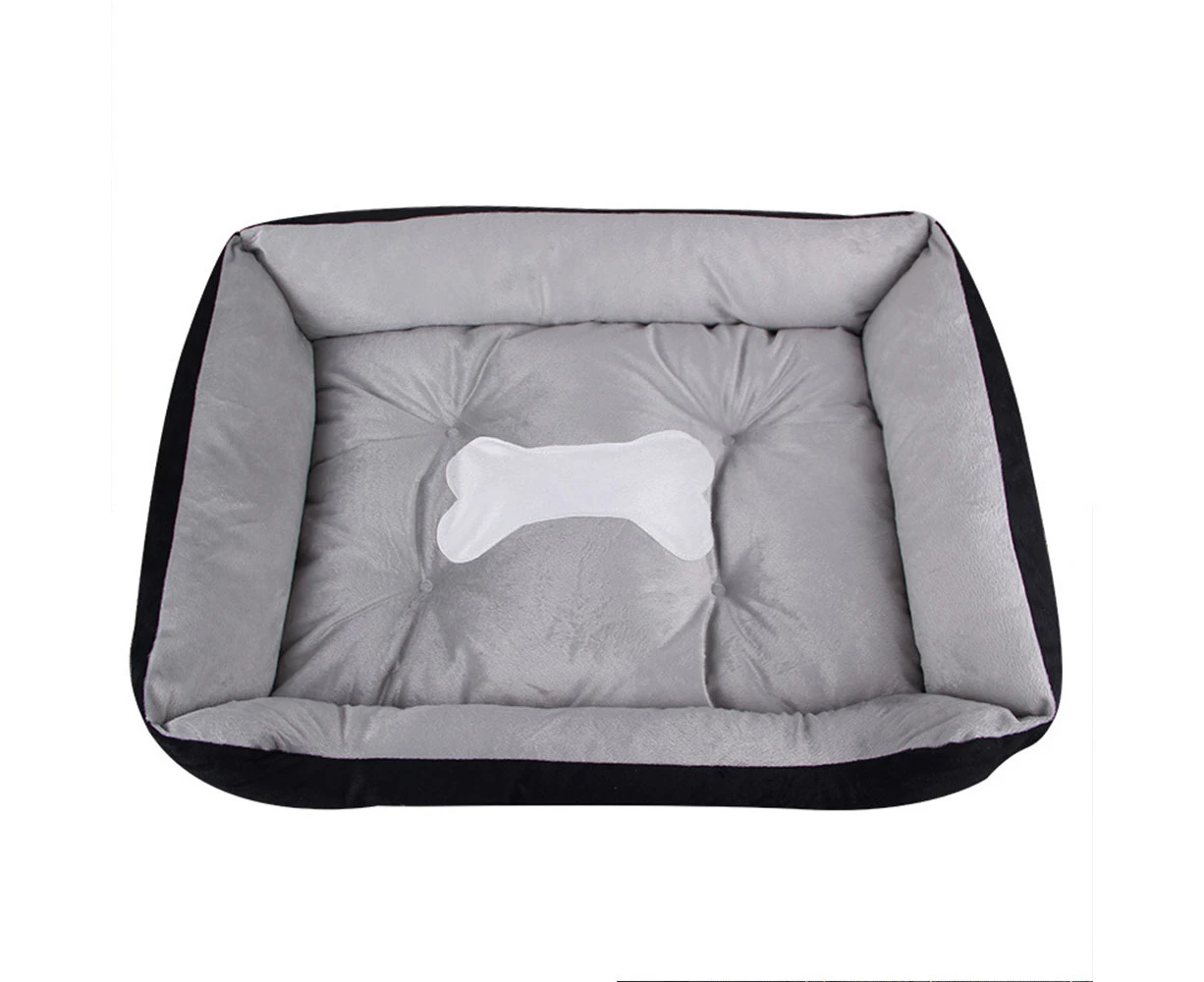 Pet Bed Soft Cushion Mattress 90x70cm - XL