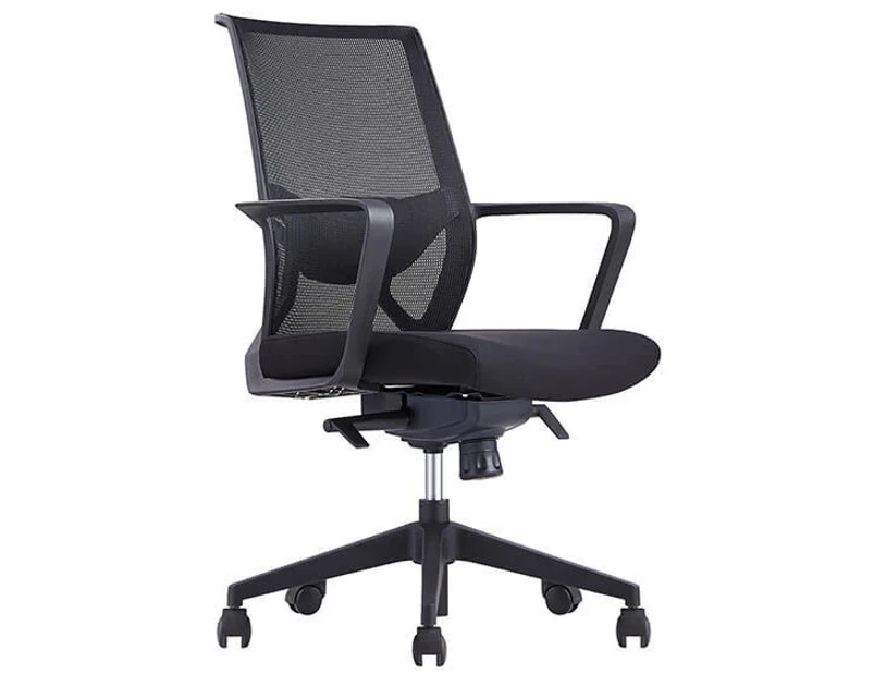 CAPRI BOARDROOM Chair Black Fabric Chair BLACK FABRIC