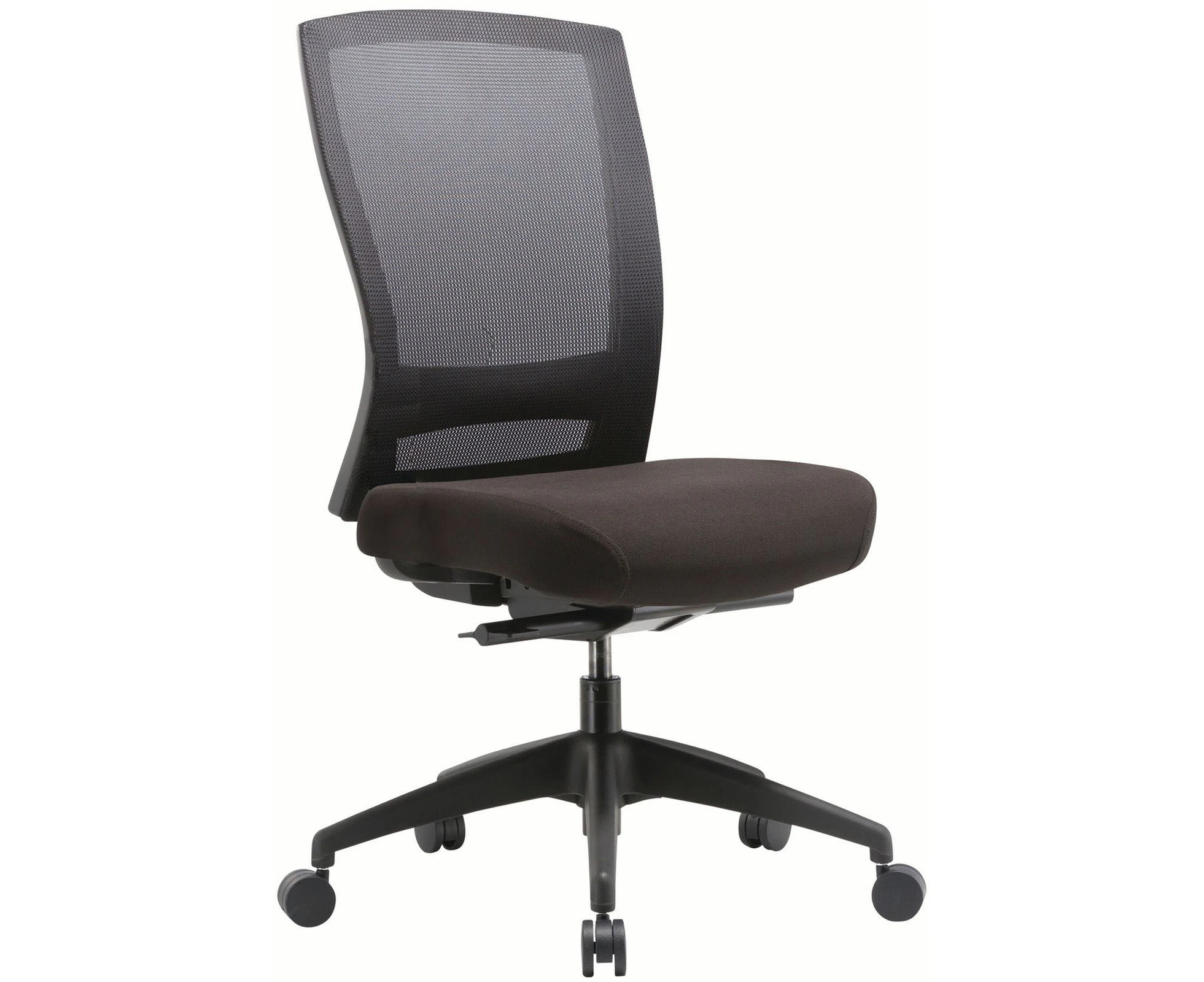 Buro Mentor Chair No Arms Black