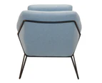 Rapidline Cardinal Chair W755 X D800 X H870Mm Light Blue