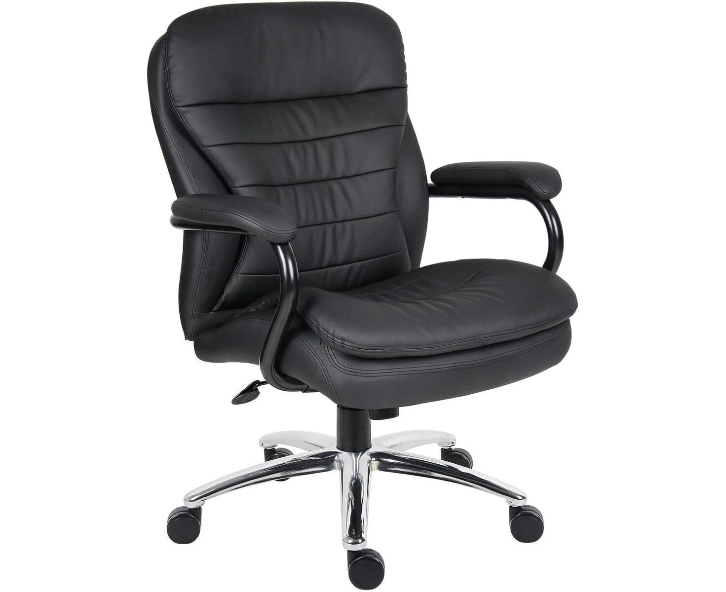 TITAN EXECUTIVE M/B CHAIR Black Leather