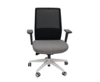 Rapidline Motion Mesh Chair W490 X D460 X H440-530Mm Black / Grey