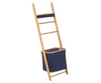 Ortega Home Storage Laundry Ladder - Denim