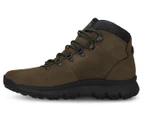 Timberland Men's World Hiker Mid Leather Boots - Dark Green