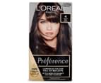 L'Oréal Préférence Permanent Hair Colour - #4 Tahiti Dark Brown 1