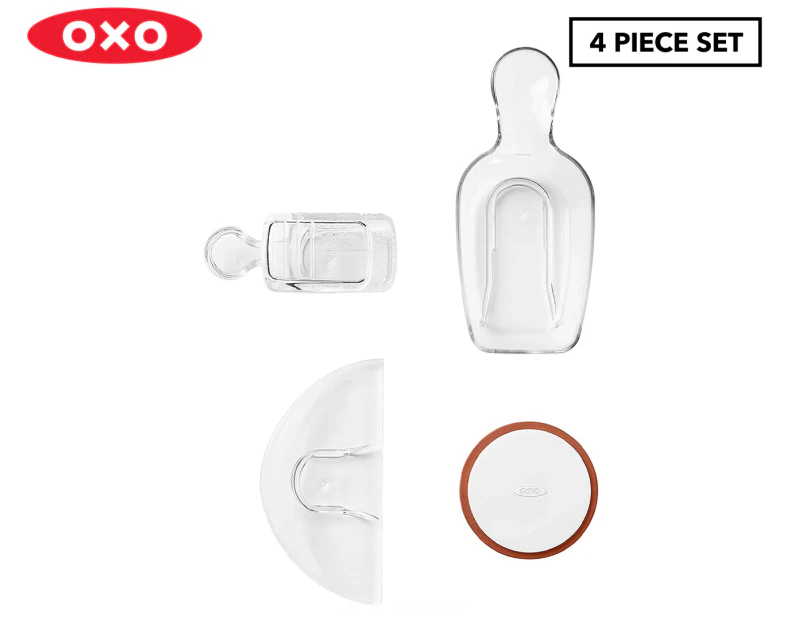 OXO 4-Piece Good Grips POP Baking Accessories Set - Clear/White