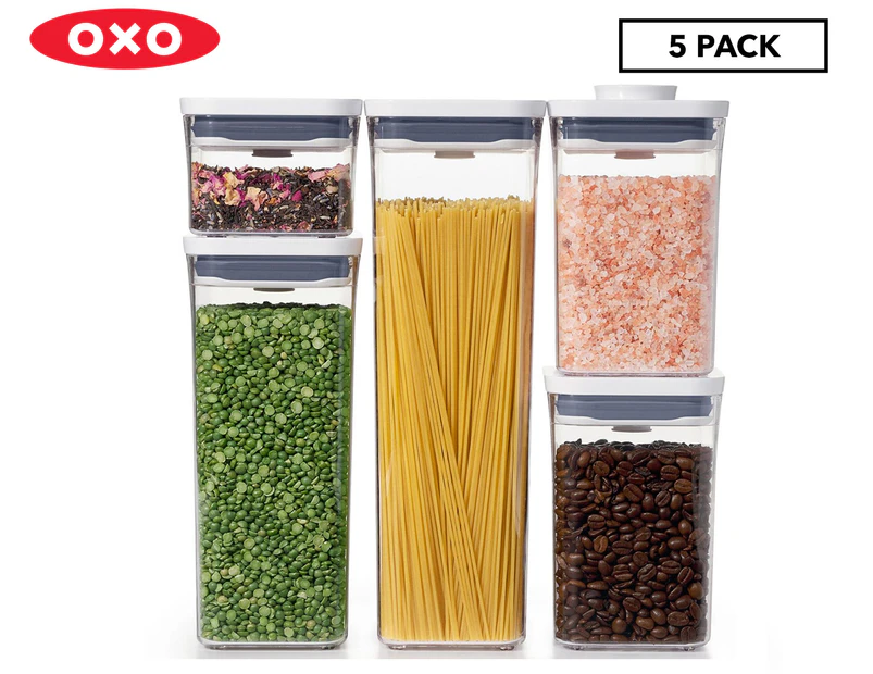 OXO 5-Piece Good Grips POP 2.0 Food Storage Set