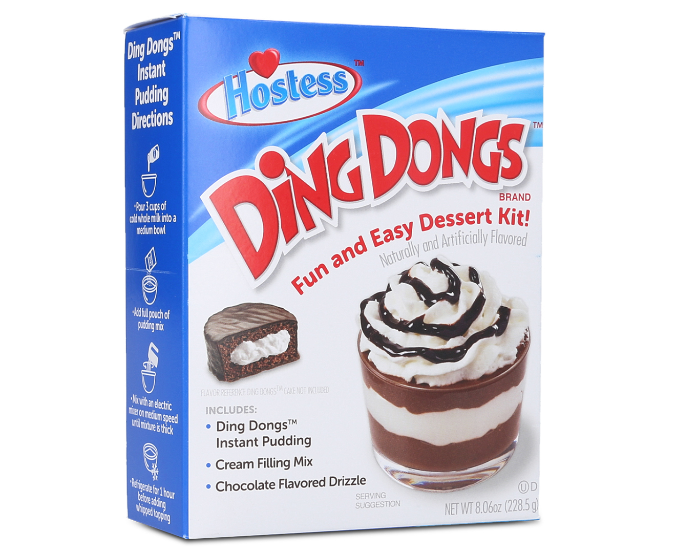 Hostess Ding Dongs Dessert Kit 228 5g Au