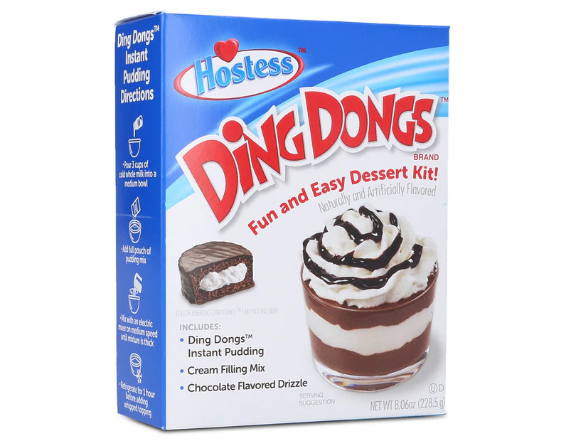 Hostess Ding Dongs Dessert Kit 228.5g