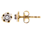 Michael Kors Padlock Necklace & Earring Set - Gold
