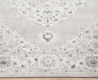 Rug Culture 230x160cm Emotion 77 Silk Look Transitional Rug - Silver