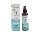 100ml Pet Flea Tick Spray - Dog or Cat Organic Natural Lavender Oil Repellent